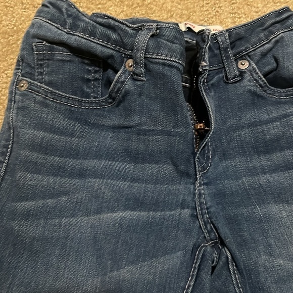 Levi’s kids youth 711 blue skinny jeans medium wash 10 regular - Picture 7 of 12
